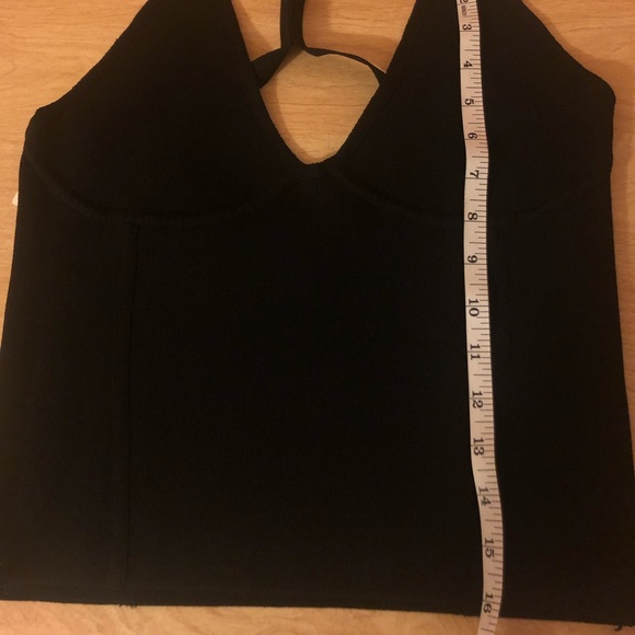 Zara Black Halter Strap Top - Picture 6 of 7